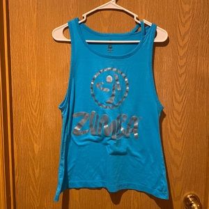 Vintage Zumba Tank Top Size Medium
